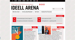 Desktop Screenshot of ideellarena.se